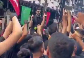 תצוגת הכוח של חיזבאללה (צילום: צילום מסך)