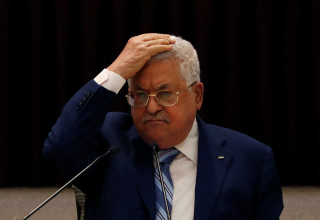 אבו מאזן (צילום: REUTERS/Mohamad Torokman/Pool)
