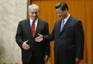 שי צ'יפינג, בנימין נתניהו (צילום: gettyimages)