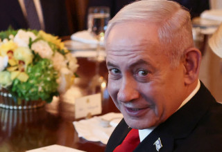 בנימין נתניהו (צילום:  REUTERS/Kevin Lamarque)