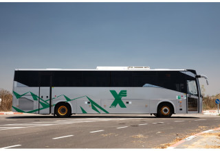אוטובוס אגד. הקו מפתח תקווה לאילת תוגבר (צילום: אגד)