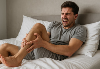 התכווצות שרירים בלילה. מגנזיום כנראה לא יעזור (צילום: מעריב אונליין)