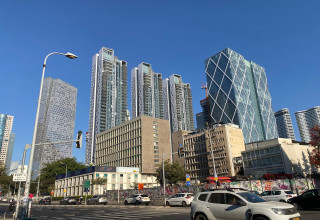 מגדלי מגורים גבעתיים. רמת גן. תל אביב (צילום: אבשלום ששוני)
