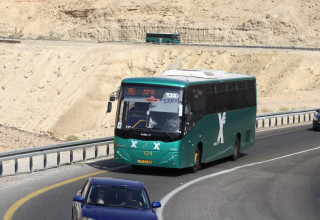 קו 390 לאילת (צילום: באדיבות קבוצת אגד)