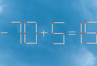 האם תצליחו לפתור את המשוואה באמצעות הזזת גפרור אחד בלבד? (צילום: מערכת מעריב)