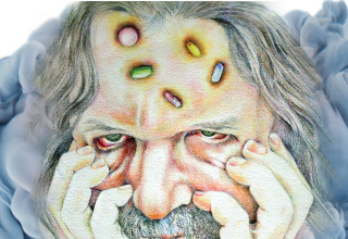 רון מיברג (צילום: איור: נעמי ליס מיברג)