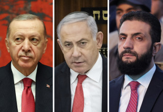 אל ג'ולאני, נתניהו ארדואן (צילום: רויטרס, הדס פרוש פלאש 90,REUTERS/Zorana Jevtic)