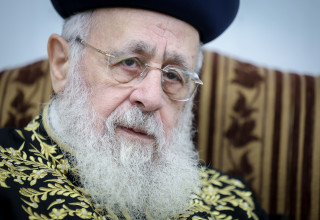 יצחק יוסף (צילום: דוד כהן, פלאש 90)