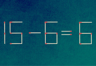 האם תצליחו לפתור את המשוואה באמצעות הזזת גפרור אחד בלבד? (צילום: מערכת מעריב)