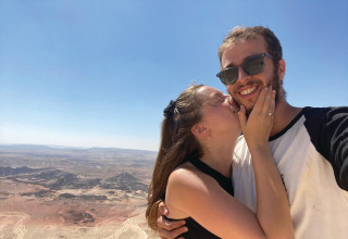 תומר זיסר עם בעלה עילי ז"ל (צילום:  פרטי)