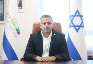 ראש מועצת חצור הגלילית, מיכאל קבסה (צילום: דוברות חצור הגלילית)