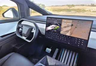 טסלה סייברטראק (צילום: דודי מוסקוביץ')