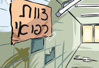המציאות של הצוות הרפואי (צילום:  איור: איציק סמוכה)