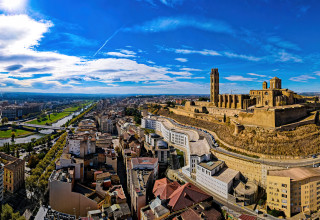 קתדרלה גותית-רומנסקית בליידה, עיר בקטלוניה ספרד (צילום: שאטרסטוק)