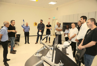 רשות החברות הממשלתיות בסיור באורות רבין (צילום: יוסי וייס)