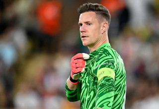 מארק-אנדרה טר סטגן, שוער ברצלונה (צילום: GettyImages, Neal Simpson/Allstar)