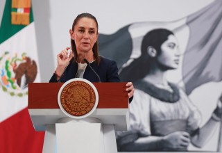 נשיאת מקסיקו, קלאודיה שיינבאום (צילום: רויטרס)