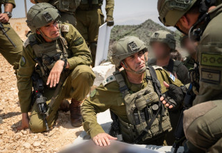 הרמטכ"ל אייל זמיר בסיור שטח בלבנון (צילום: דובר צה"ל)