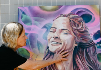 חנה כהן, דודתה של ענבר הימן ז"ל (צילום: פאולינה פטימר)