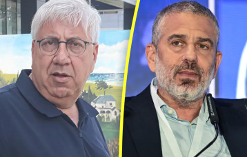 ינון מגל, יעקב ברדוגו (צילום: פול סגל,Arie Leib Abrams/Flash90)