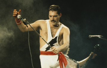 פרדי מרקורי (צילום: Photo by Dave Hogan/Getty Images)