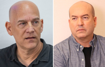 אייל ברקוביץ' וגיא פלג (צילום: מימין לשמאל: אור גפן, חיים גולדברג, פלאש 90)