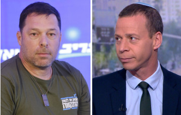 עמית סגל, אייל נווה (צילום: אבשלום ששוני, פלאש 90,ערוץ 12)