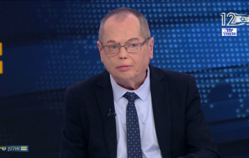 אמנון אברמוביץ' באולפן שישי (צילום: חדשות 12)