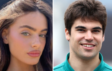 יעל שלביה ולאנס סטרול (צילום: Quinn Rooney / Staff, אינסטגרם)