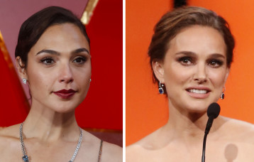 נטלי פורטמן, גל גדות (צילום: רויטרס)