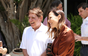 יונית לוי ומשה נוסבאום (צילום: אור גפן)