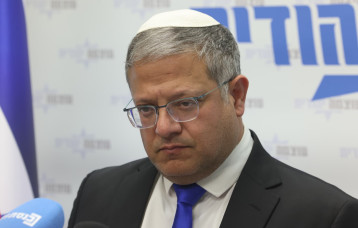 השר לביטחון לאומי איתמר בן גביר (צילום: מרק ישראל סלם)