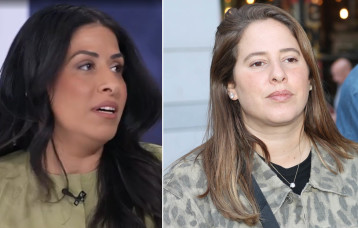 דנה ירקצי, דניאל עמית (צילום: אור גפן, צילום מסך I24 news)