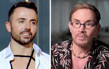 חיים פרשטיין, דוד דביר (צילום: צילום מסך קשת 12)