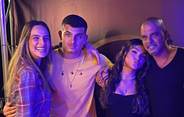אייל גולן, אלין גולן, ליאם גולן, אילנית לוי (צילום: עדן בן הרוש)