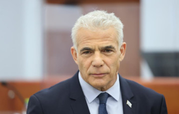 יאיר לפיד (צילום: יונתן זינדל, פלאש 90)