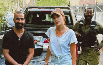 נטלי דדון ביוזמה פרטית כחלק ממבצע “עם כלביא” (צילום: מתוך אינסטגרם)