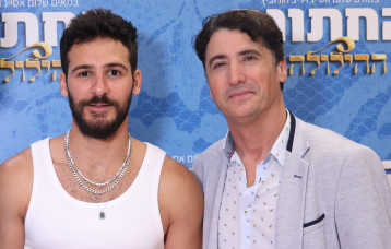 עדי אלון ואריק משעלי (צילום: רפי דלויה)