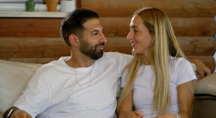 יוסי עזרא וחן דריקס נשארו יחד (צילום: צילום מסך קשת 12)