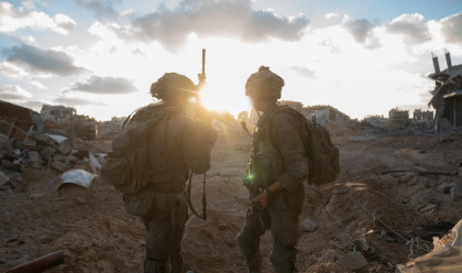 פעילות כוחות צה"ל ברצועת עזה (צילום: דובר צהל)