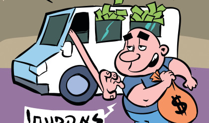  "במשרד החינוך החליטו לממן הסעות רק לתלמידים שגרים במרחק של יותר מ־3 ק"מ מבית הספר (צילום: איור: איציק סמוכה)