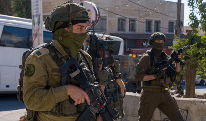 כוחות צה"ל פועלים ביהודה ושומרון (צילום: דובר צה"ל)