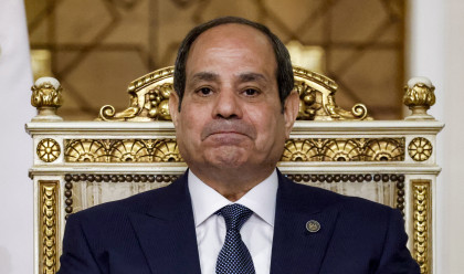 עבד אל-פתאח א-סיסי (צילום: LUDOVIC MARIN/POOL/AFP via Getty Image)