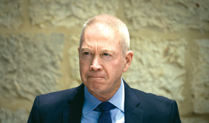 יואב גלנט (צילום: אוליבייה פיטוסי, פלאש 90)