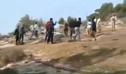 עימותים בין מתנחלים לפלסטינים באזור בית לחם (צילום: שימוש לפי סעיף 27א')