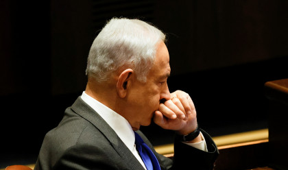 בנימין נתניהו (צילום: REUTERS/Ammar Awad)