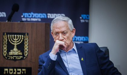 בני גנץ (צילום: חיים גולדברג, פלאש 90)