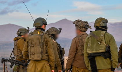 פעילות כוחות חטיבה 55 במרחב דרום סוריה (צילום: דובר צהל)
