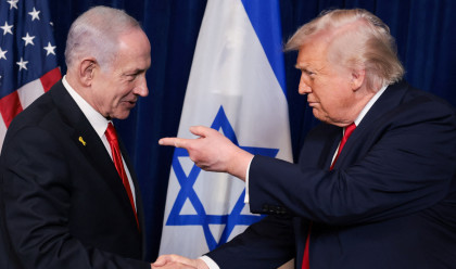 דונלד טראמפ, בנימין נתניהו (צילום: רויטרס)