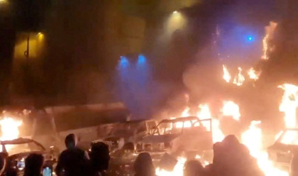 מחאות באיראן (צילום: רויטרס)